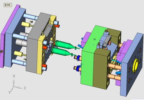 这个经典模具结构:4 面滑块 动模缩芯,无数人搞不定 .